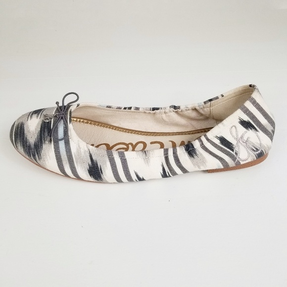 sam edelman white ballet flats